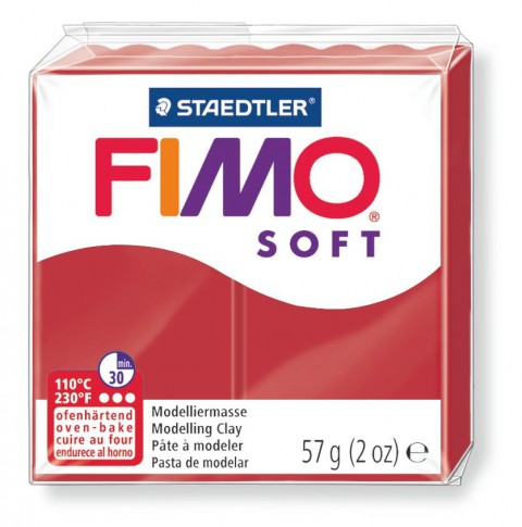 Fımo Polymer Clay 57gr Christmas Red