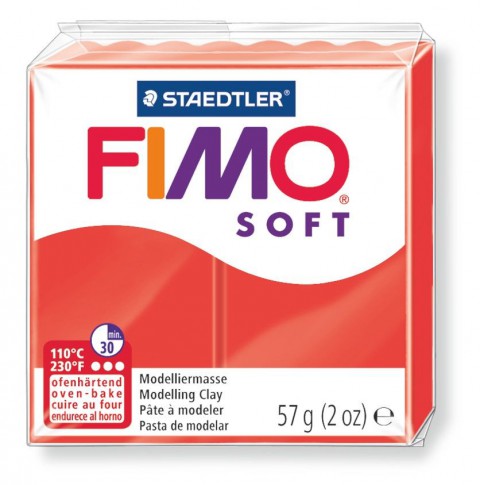 Fımo Polymer Clay 57gr Indıan Red