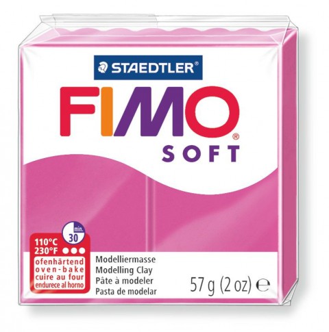 Fımo Soft Polymer Clay 57gr Raspberry