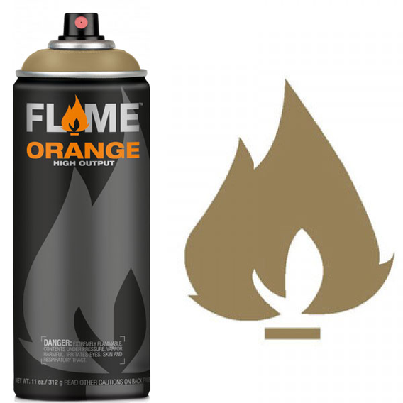 FLAME ORANGE SPREY BOYA 400ML FO-734 GREY BEİGE