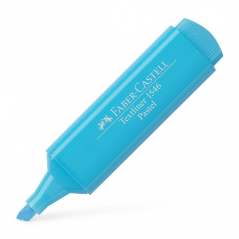 Faber-castell 1546 Pastel Fosforlu Kalem Soluk Mavi