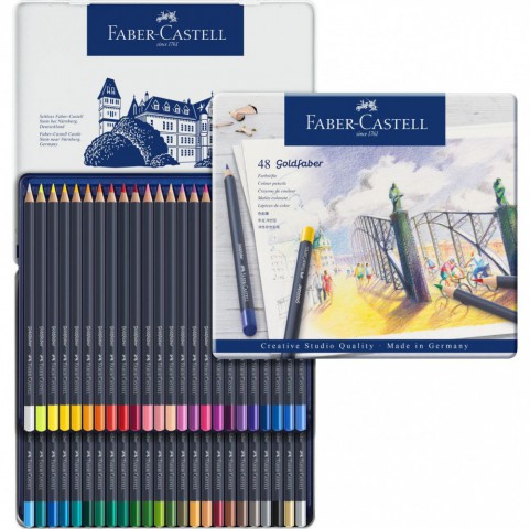 Faber Castell Karton Kutu Kuru Boya Kalemi 24 Renk