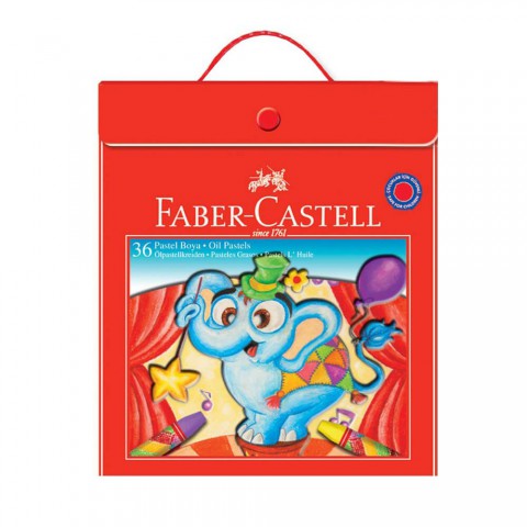 Faber-castell Plastik Çantalı Pastel Boya 36 Renk