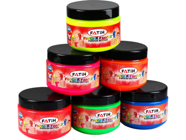 Fatih Parmak Boyası Neon 500 Ml Şişe (oranj)