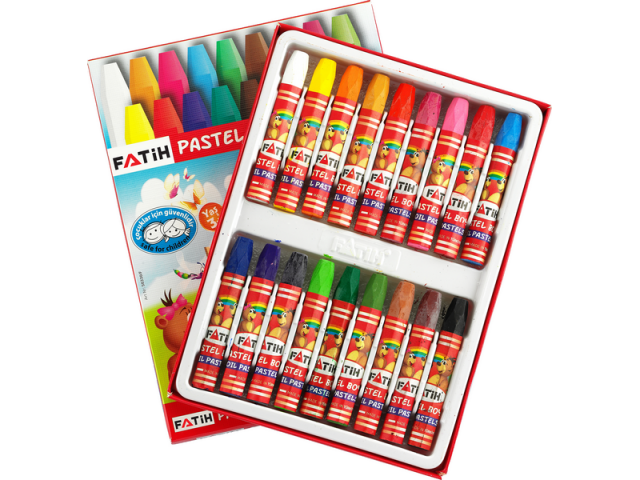 Fatih Pastel Boya 18 Renk King Size
