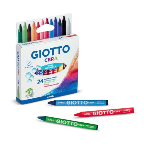 Giotto Cera - Mum Boya Askılı Paket 24Lü (282200)