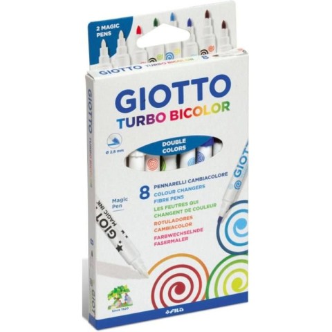 Giotto Turbo Bıcolor 8 Li 10 Lu Stand [423400]