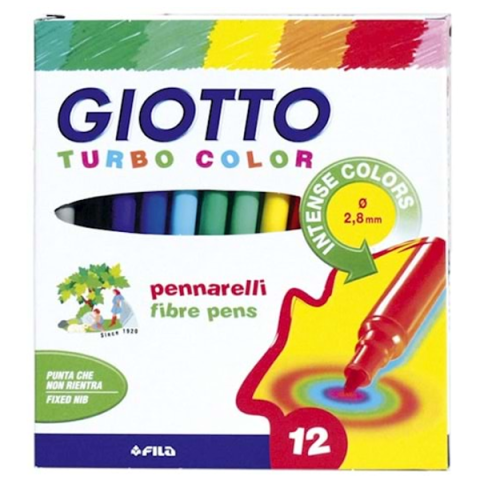 Giotto Turbo Color 12Li Kutu (416000)
