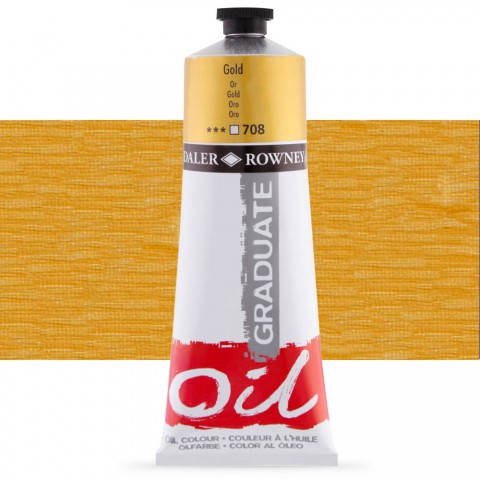 Graduate Yağlı Boya Grad Oıl 200ml Gold 708