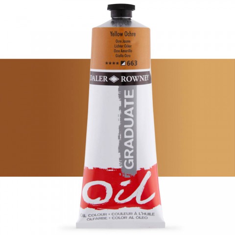 Graduate Yağlı Boya Grad Oıl 200ml Yellow Ochre 663