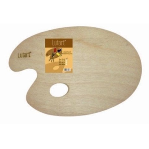 Lutart 30X40 Ahşap Oval Palet Pc03 