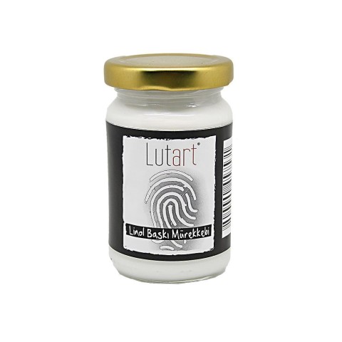 Lutart Beyaz 100Ml Linograf Baskı Mürekkebi