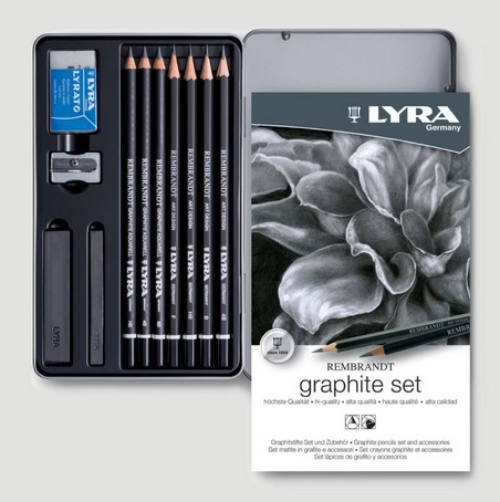 Lyra Rembrandt Graphite Metal Kutu 11'li