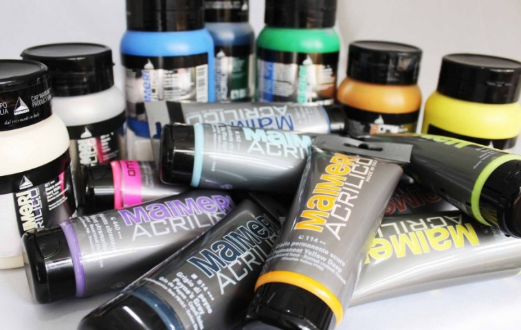 Maimeri Akrilik Boya  500Ml Ultramarıne Vıol.Blu