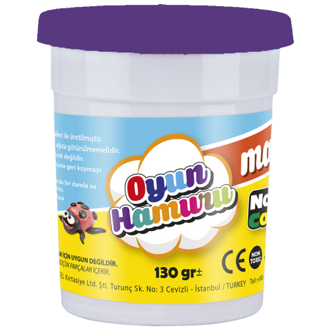 Novacolor Oyun Hamuru Maxi 130 Gr (mor)