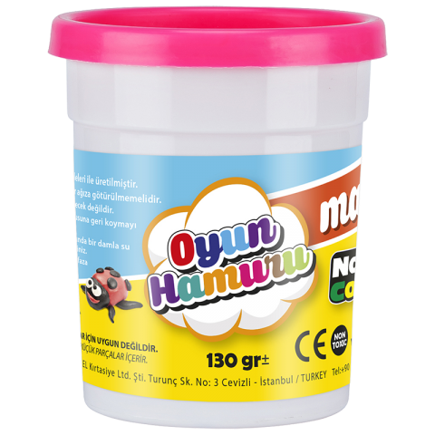 Novacolor Oyun Hamuru Maxi 130 Gr (pembe)