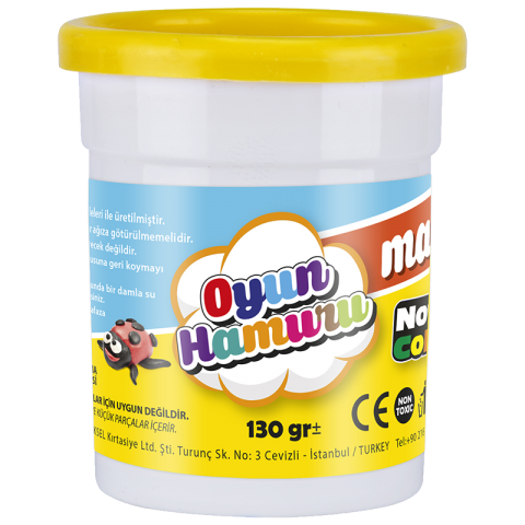 Novacolor Oyun Hamuru Maxi 130 Gr (sarı)