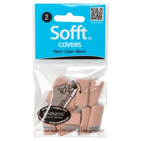 PAN PASTEL 10 - COVERS (NO.2 FLAT) SET