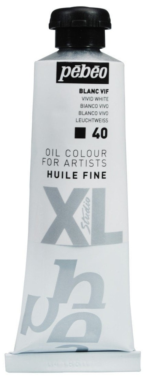 PEBEO HUILE FINE XL 37 ML YAĞLI BOYA 40 Vivid White