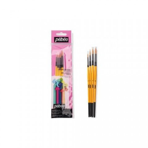 Pebeo Set-2 4'lü Fırça Seti