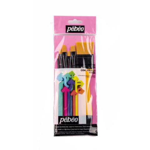 Pebeo Set-8 6'lı Fırça Seti