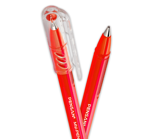 Pensan My-pen Renkli Tükenmez Kalem Turuncu 1 Mm