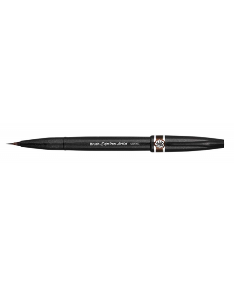 Pentel Artist  Fırça Uçlu Ekstra İnce Marker Brow