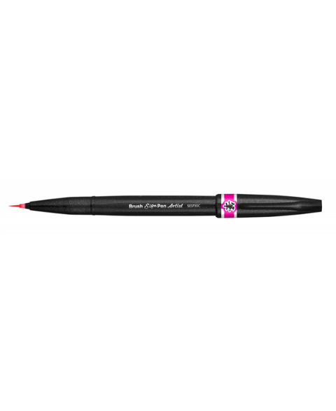 Pentel Artist  Fırça Uçlu Ekstra İnce Marker Pink