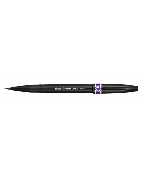 Pentel Artist  Fırça Uçlu Ekstra İnce Marker Violet