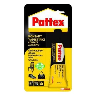 Pattex---deri Kauçuk Ahşap Yapıştırıcı 50g Tüp