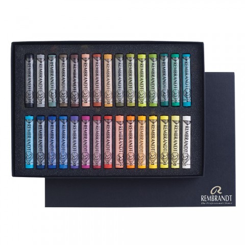 Rembrandt  Soft Pastel Basıc Set 30 Renk (tam Boy)