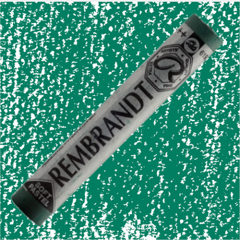 Rembrandt Soft Pastel - Permanent Green Deep 3 619.3