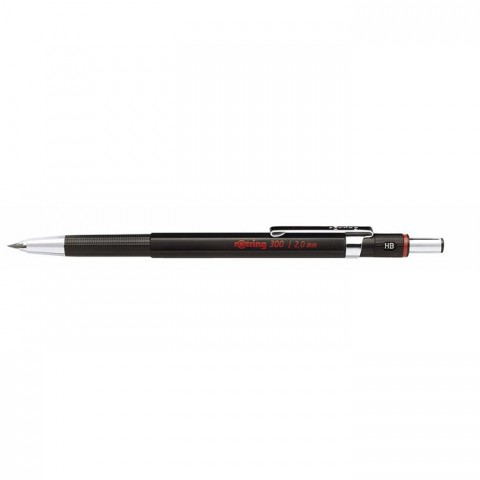 Rotring 300 Mekanik Kurşun Kalem, Siyah 2.0 Mm