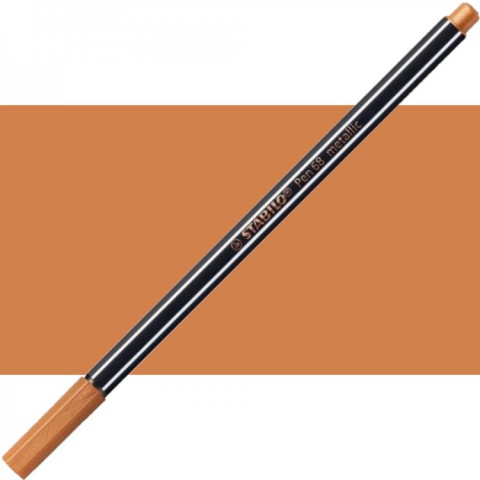 Stabilo Pen 68 Metalik Gumus 68 805