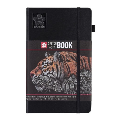 Sakura Sketch/notebook black paper | 13 x 21 cm, 140 g, 80 pages