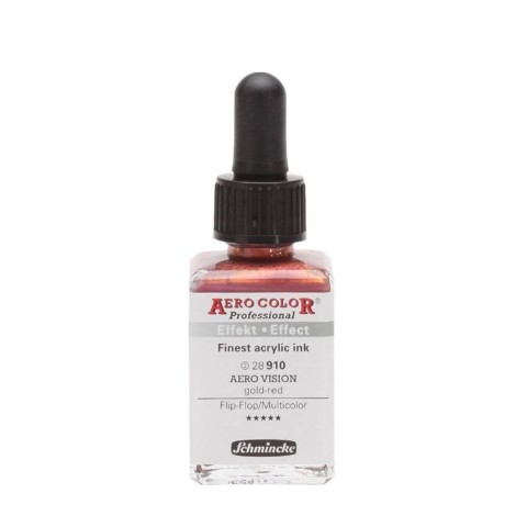 Schmincke Aero Color Akrilik Mürekkep 28 ml 910 Aero Vision Gold Red