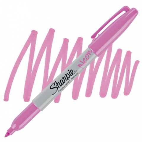 Sharpie Neon Permanent Markör, Fosforlu Pembe