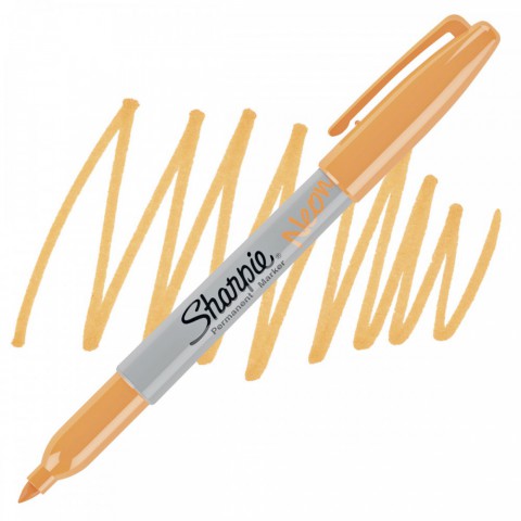 Sharpie Neon Permanent Markör, Fosforlu Turuncu