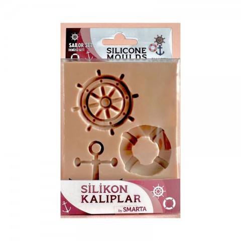 Smarta Silikon Kalıp - Denizci Seti