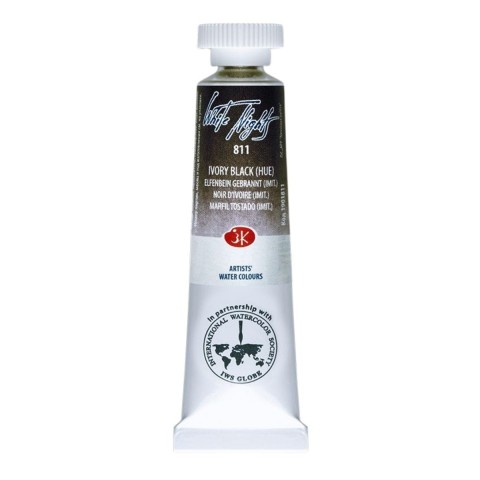 St.Petersburg Tüp Sulu Boya 10ml 1901811 Ivory Black (Hue)