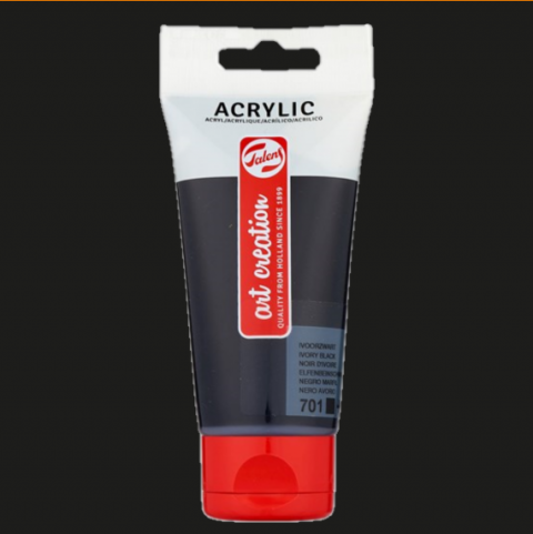 Talens Artcreation 75ml Ivory Black