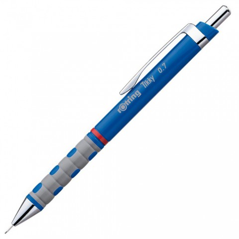 Tıkky Mekanik Kurşun Kalem  Mavi 0.7 Mm