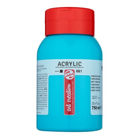 Talens Art Creation Akrilik Boya 750 ml Turquoise Green 661