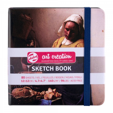 Talens Art Creation Sketchbook The Milkmaid | 12 x 12 cm, 140 g, 80 sheets