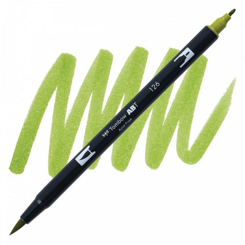 Tombow Ab-t Grafik Kalemi Light Olive 126