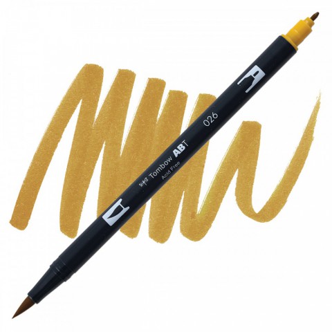 Tombow Ab-t Grafik Kalemi Yellow Gold 026