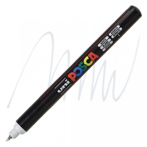 Uni Posca 1mr 0.7 Su Bazlı Poster Markörü Beyaz