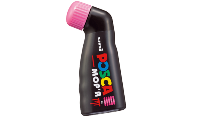 Uni POSCA MOP'R 3.0-19.0 SuBazlı Mop Markörü Pembe
