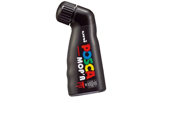 Uni POSCA MOP'R 3.0-19.0 SuBazlı Mop Markörü Siyah