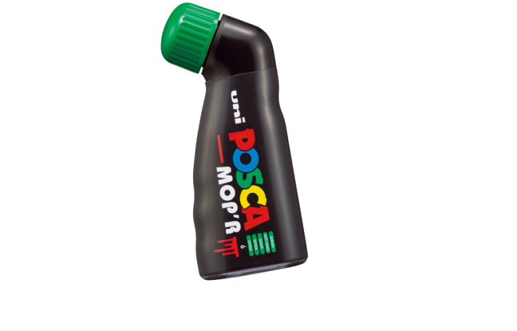 Uni POSCA MOP'R 3.0-19.0 SuBazlı Mop Markörü Yeşil